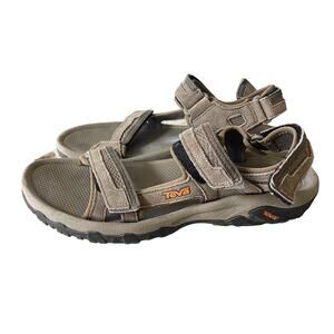 Men’s Teva Hiking Sandals Tan Outdoor Sandals Size 10